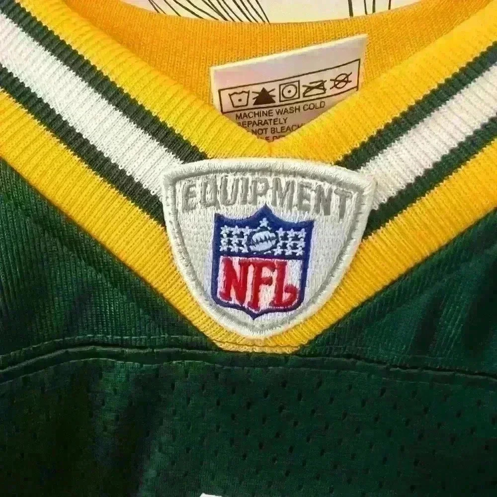 Vintage Reebok Green Bay Packers Brett Favre #4 Football Jersey Men's Size 52 - Picture 3 of 6